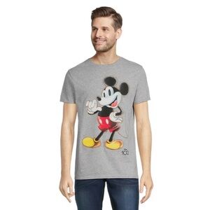 Disney 100 Mickey Mouse Gray T-Shirt XXL | NWT | Men & Unisex